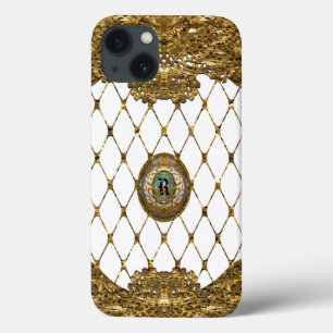 Vaylecourt Elegant Monogram iPhone 13 Hoesje