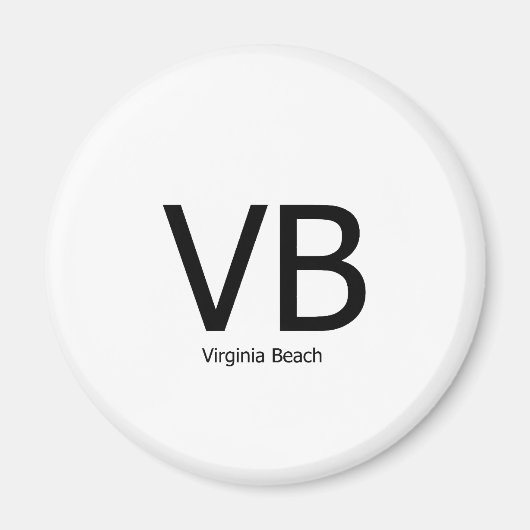 VB LOGO MAGNEET (Voorkant)