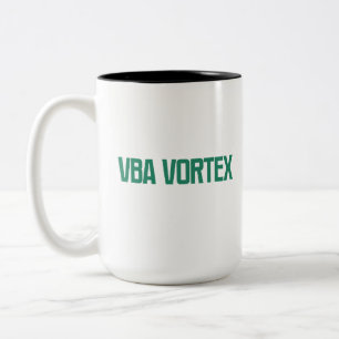 VBA Vortex Excel Macro Automatisering Expert Des Tweekleurige Koffiemok
