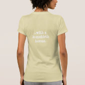 Vbac homegeboorte T-Shirt (Achterkant)
