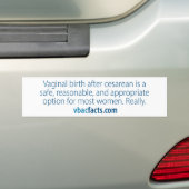 VBAC : Sûr, raisonnable, autocollant (En voiture)