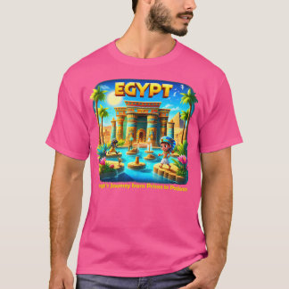 VBS 2025 Camp Jeugdreis Egypte Avontuur Kinder T-shirt