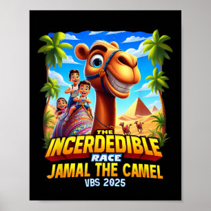 Vbs 2025 Christelijk De Ongelooflijke Race Jamal D Poster