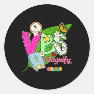 Vbs 2025 Vergrote Kleinste Insecten Avontuur Chri Ronde Sticker