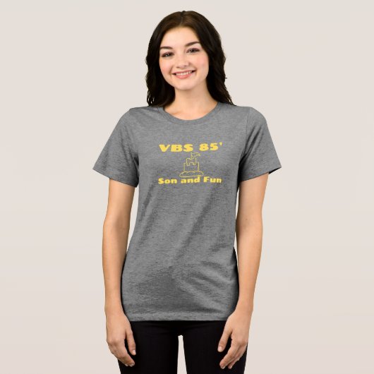 VBS 85' Tri-Blend SHIRT (Voorkant volledig)
