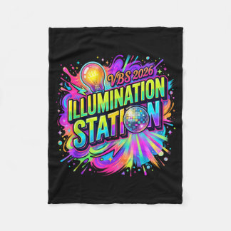 Vbs Crew 2026 Illumination Station Vakantie Bijbel Fleece Deken