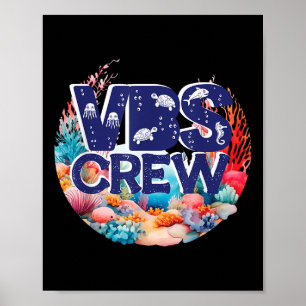 Vbs Crew Vakantie Bijbel School Duik Vbs Crew Ocea Poster