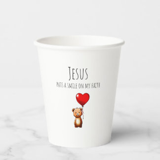 VBS Jezus zet een glimlach op mijn geloof - feestb Papieren Bekers
