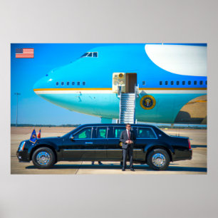 VC-25A (747-200B) en "BEAST" Poster