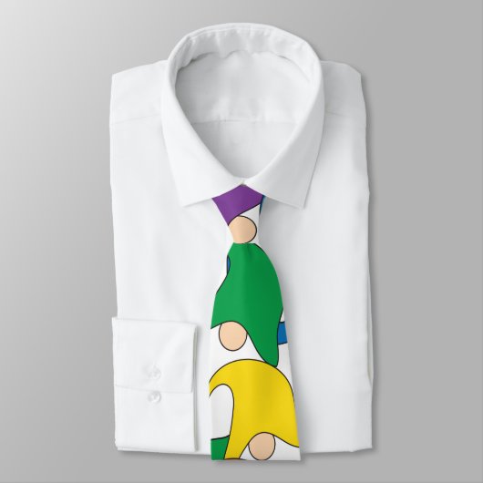 VC Pride Gnome Cravate en soie (Attaché)