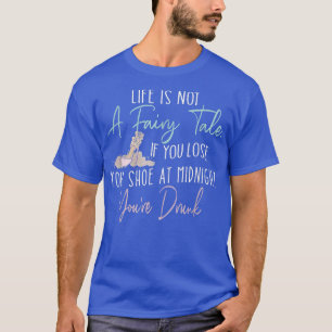 Vcb 0022 Het leven is geen feilloze, Drink toon T-shirt