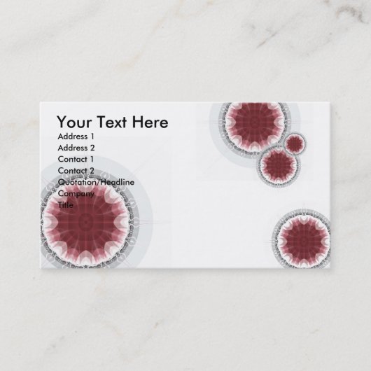 Vchira607-4 Visitekaartje (Voorkant)