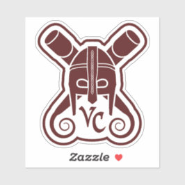 VCman Helm Logo Decal Sticker