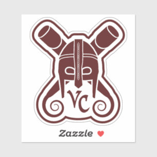 VCman Helm Logo Decal Sticker