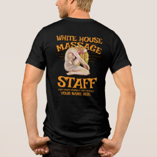 VD STD TRUMPS HAPPY EINDE MASSAGE SALON T X Tri-Blend SHIRT