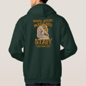 VD STD VERKIEZING STEM VROEG POST PEILING PLAATS 2 HOODIE (Achterkant)