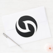 vDream Logo-Sticker Ronde Sticker (Envelop)