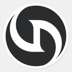 vDream Logo-Sticker Ronde Sticker