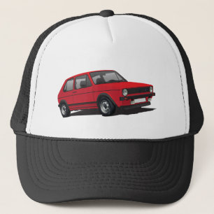 VDUB Wagen Golf GTI MK1 casquette rouge