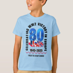 VE DAG 80e Jubileum DRAAG IK DIT VOOR MIJN OPA T-shirt