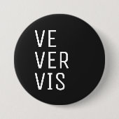 Ve Ver Vis Pronoun Ronde Button 7,6 Cm (Voorkant)
