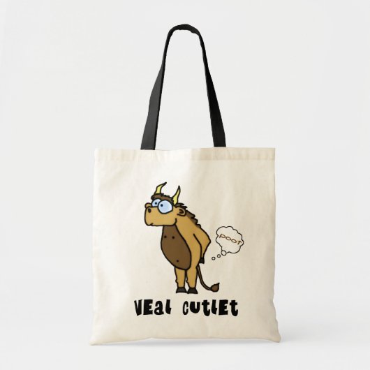 Veal Cutlet Canvas tas (Voorkant)