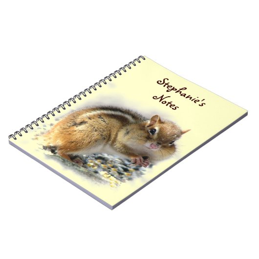 Veasting Chipmunk Notitieboek (Linkerzijde)