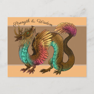 Veathered Dragon Briefkaart