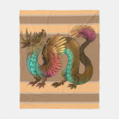 Veathered Dragon Fleece Deken (Voorkant)
