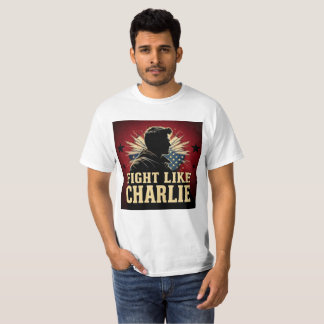 Vecht als Charlie T-shirt