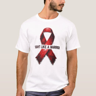 Vecht als een krijger t-shirt