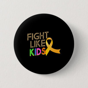Vecht Als Kinderen Maanden van bewustwording van k Ronde Button 5,7 Cm