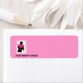 VECHT BORSTKANKER Retouradreslabels Etiket (Insitu)