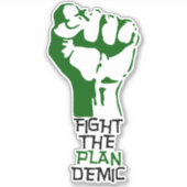 Vecht de de Eigen Sticker van de Besnoeiing van he (Voorkant)