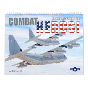VECHT-HERCS! - Amerikaanse militaire C-130 Hercule Kalender