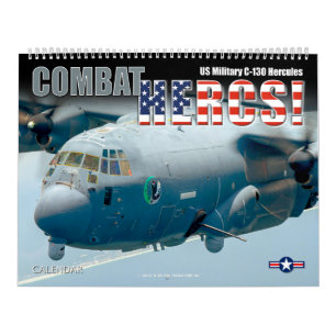 VECHT HERCS! - Amerikaanse militaire C-130 Hercule Kalender