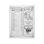 Vecht het Koerbeest (gevuld in) Notitieblok (Gedraaid)