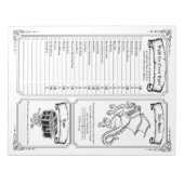 Vecht het Koerbeest (gevuld in) Notitieblok (Voorkant)