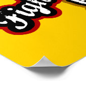 Vecht het Poster van de Macht (Hoek)