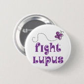 Vecht Lupus Ziekte Ronde Button 5,7 Cm (Voorkant /achterkant)