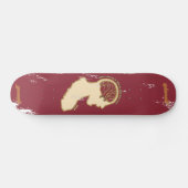 Vecht of vlucht skateboard (Horizontaal)