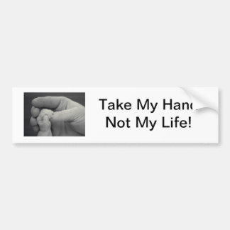 Vecht om te leven bumpersticker