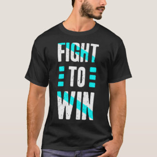 Vecht om te winnen t-shirt