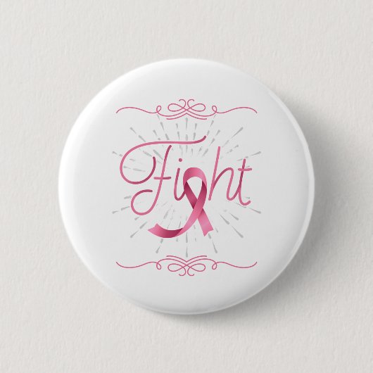 Vecht Ronde Button 5,7 Cm (Voorkant)