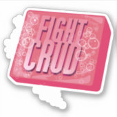 Vecht ruw sticker (Voorkant)