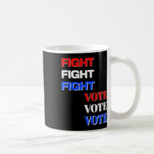 Vecht Stem Voor Trump Presidentiële Verkiezing Koffiemok