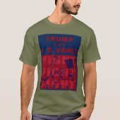 VECHT STRIJD TRUMP VANCE 2024 T-SHIRT (Voorkant)