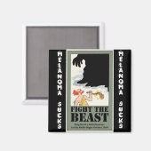 Vecht tegen de Beast magneet (Voorkant / Achterkant)