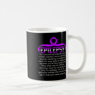 Vecht tegen epilepsie Epileptische Epilepsie Bewus Koffiemok