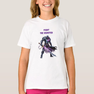 Vecht tegen het monster t-shirt